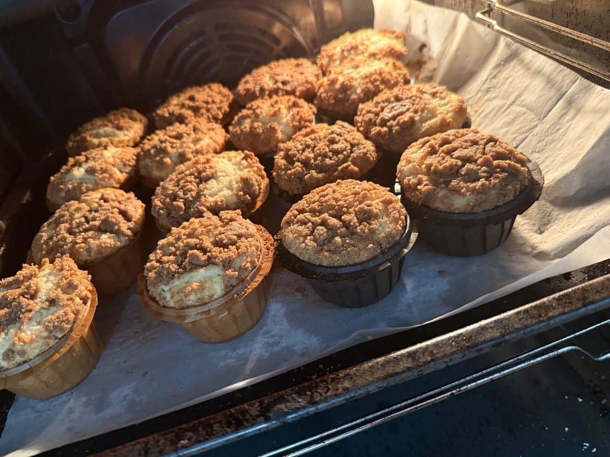 6 Coffee crumble muffin